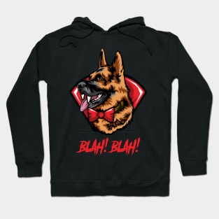 Halloween German Shepherd Vampire Hoodie